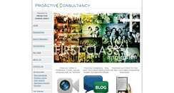 Desktop Screenshot of proactive-consultancy.com